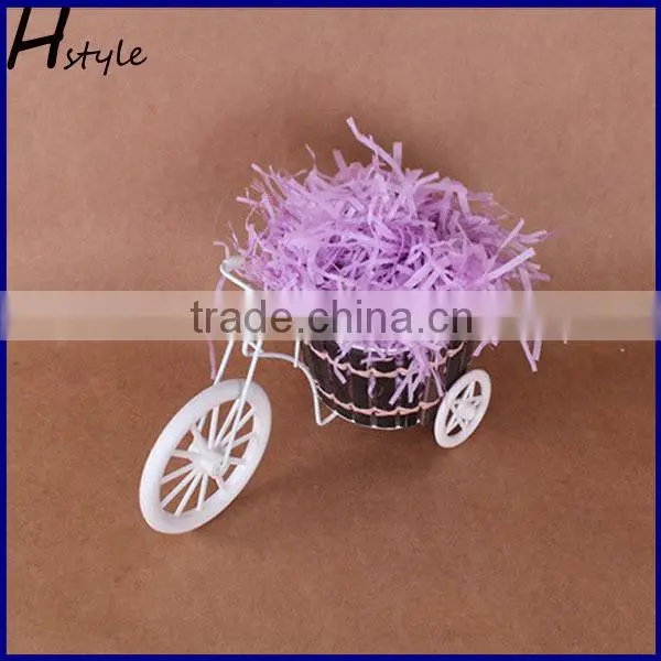 DIY Craft Material Shred Paper Natural Raffia Present Filling Material Filler For Wedding Party Candy Box SD150 photo-3