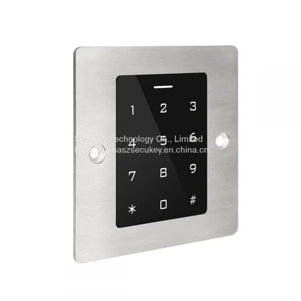 Secukey Embedded Access Control Touch Keypad Standalone Waterproof RFID Keypad photo-3
