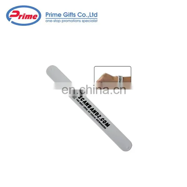 Wholesale Cheap Silicone Sport Custom Slap Bracelet photo-2