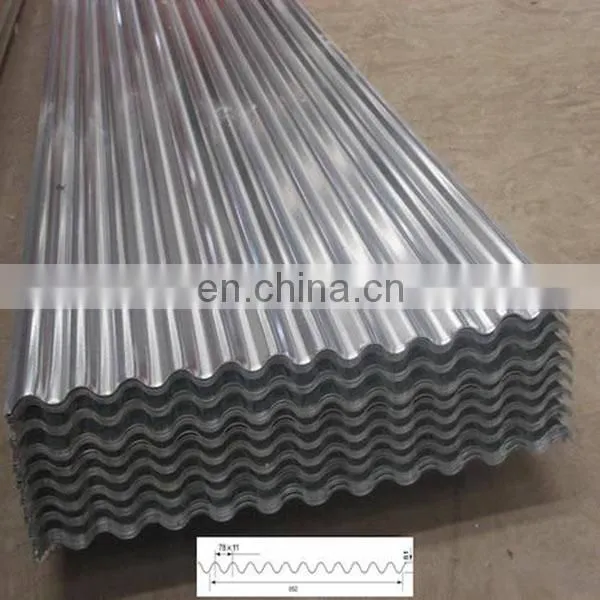 Sheet/zinc Roofing Sheet Iron Galvanized Metal Roofing Gi Corrugated Steel Coated Sheet photo-2