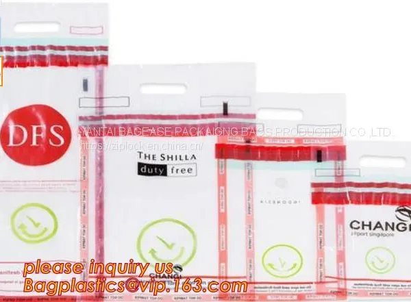 Icao Stebs, Airport Duty Free Shop Tamper Evident Bags ICAO STEBs, ICAO STEBs Duty Free Shopping Bags, Bagplastics, Bagese photo-2