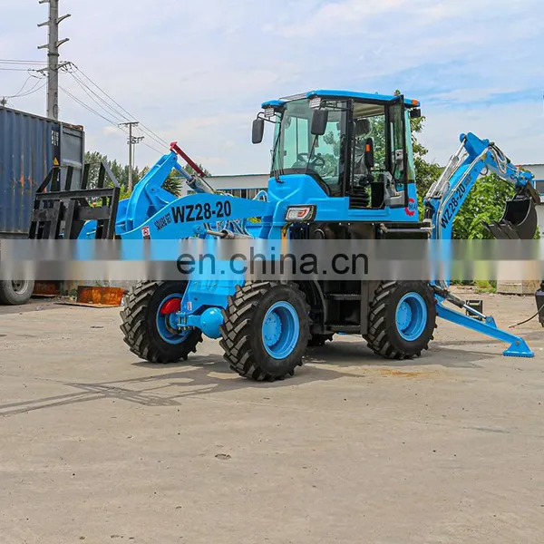 China Construction Machinery Good Quality Backhoe Loader Wheel Front Loader And Backhoe Front Loader And Backhoe photo-5