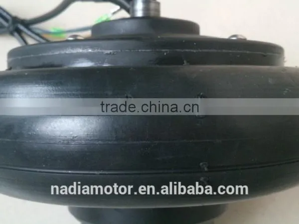 6 Inch 24V Brushless Gearless Electric Scooter Motor Hub Motor Brushless Hub Motor Gearless Hub With Braking Device photo-5