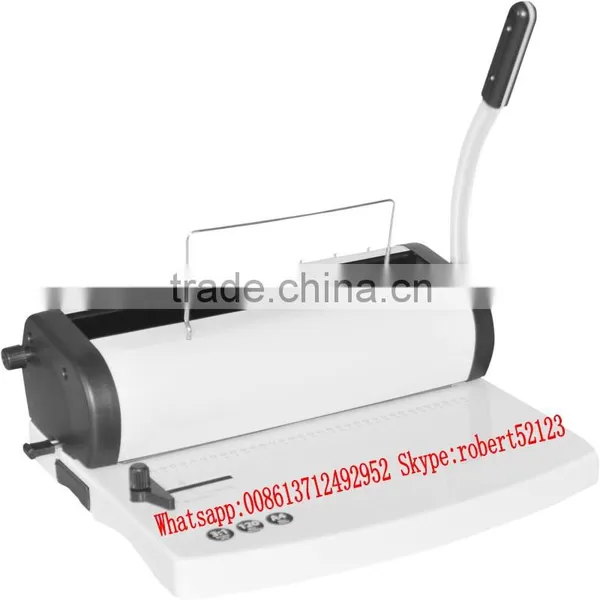NanBo T598 Lower Price Factory Wire-o Binding Machine, Wire o Binding Machine photo-4
