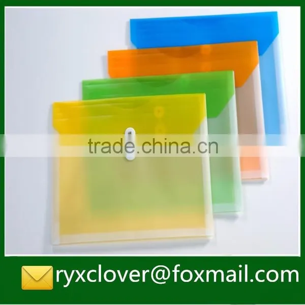 High Quality OEM PP Plastic Button Closure Document Bag photo-6