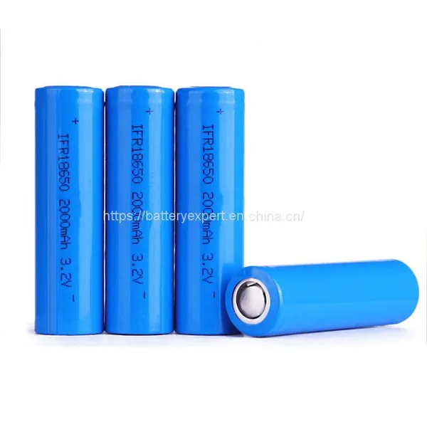 Rechargeable Lithium Iron Phosphate Battery 3.2V 1500mAh 2000mAh 18650 Cylindrical LiFePO4 Battery Cell photo-2