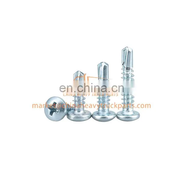 Foton Auman/Aumark/Miler Truck Spare Parts Q2723516 Pan Head Self Tapping Screw (Crosslet)