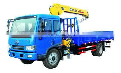 6.3 Tons Truck Mounted Telescoping Boom CraneSQ6.3SK2Q/SQ6.3SK3Q