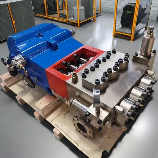1000bar High Pressure Water Jetting Pump Triplex Plunger Pump 100Mpa Customized