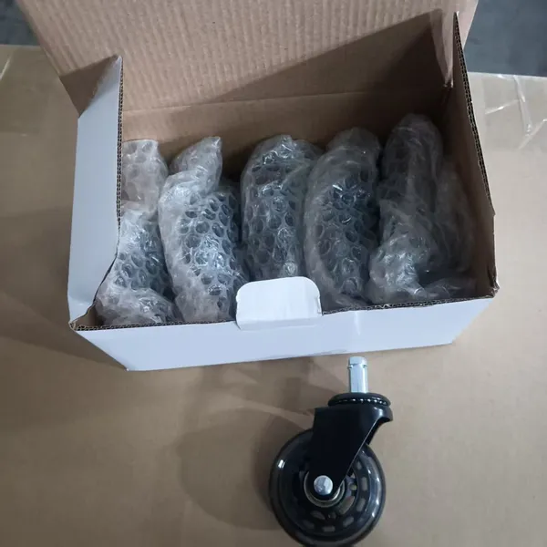 Universal Wheel Factory Direct Sales 2-inch 2.5-inch 3-inch 4-inch Furniture With Brake Mute Caster Rubber pu Transparent Wheel photo-5