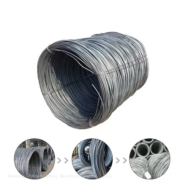 Hot Rolled Steel Wire Rod for Galvanized Wire Production photo-3