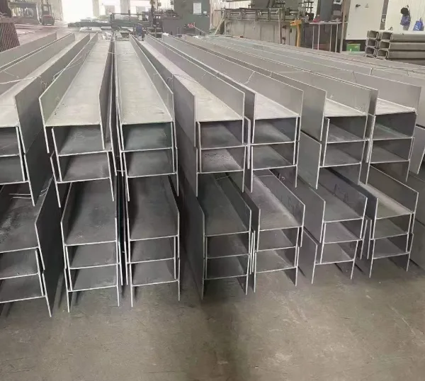 304 Custom Fabricated SS I Beam Welded Plate Girder 200-1000mm Height OEM Fabrication photo-5