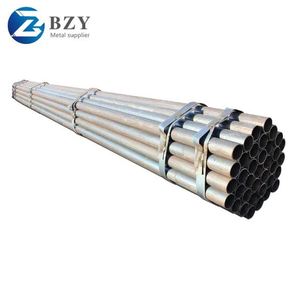 6 Inch Steel Galvanized Iron Pipe Round Galvanized Metal Fence Posts