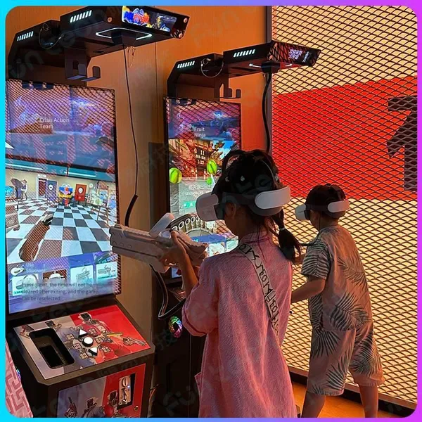 Immersive Shooting Simulation vr Game Machine With Somatosensory for Scenic Area Shopping Malls, an All - in - One Box Gunfight Entertainment Device for Arcades photo-2