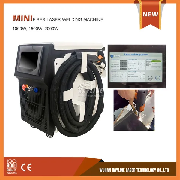 New Handheld Laser Welding Machine Air Cooling, Portable Fiber Laser Welder for Metal Steel Aluminum Stainless Steel photo-2