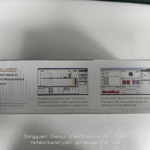 BB60D Signal Hound Spectrum Analyzer Full 9kHz-6GHz Coverage Continuous I/Q Recording For Spectrum Surveillance photo-5