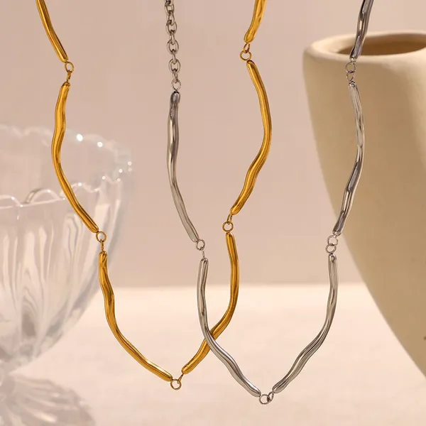 Stainless Steel Necklace for Fashion Jewelry Wholesale 304 Grade 18 Inch Bulk photo-4