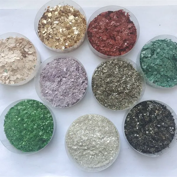 Epoxy Floor Rock Sheet Ultra-thin Colored Mica Rock Sheet Interior and Exterior Wall Coating With Colored Rock Sheet and Shell Color Chips photo-4