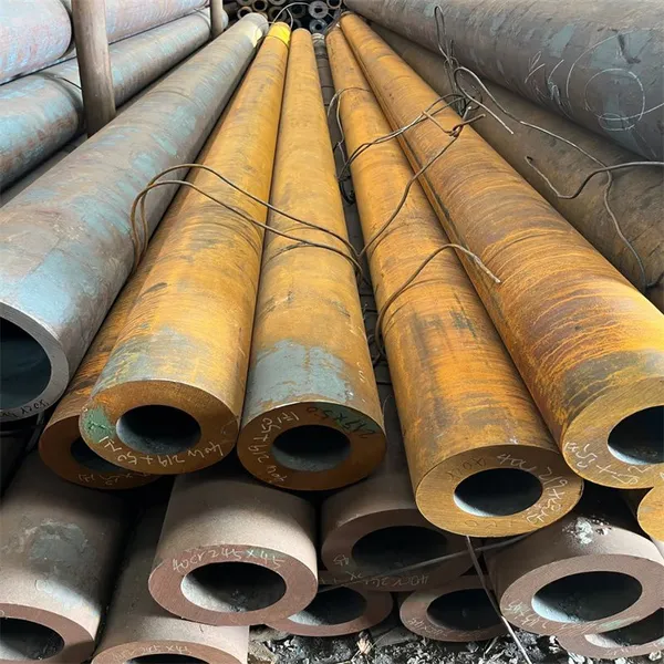 Hot Rolled Seamless Steel Pipe Large Diameter Thick Wall Carbon Seamless Pipe Custom Length