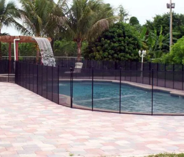 Saltwater-Resistant PVC Coated Woven Mesh – Textilene for Swimming Pool Fencing, Corrosion-Proof for Coastal and Saltwater Pools photo-3