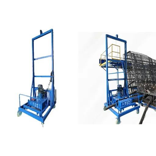 Portable Duct Insertion Machine for Precast T-beam Prestressing Duct Laying