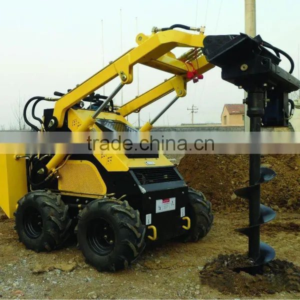 Earth Auger Mini Skid Loader