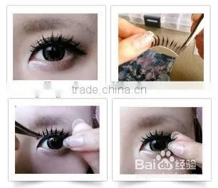 Wholesale Luxury 3D Mink Fur Strip Eyelash,volume Strip Lashes photo-2