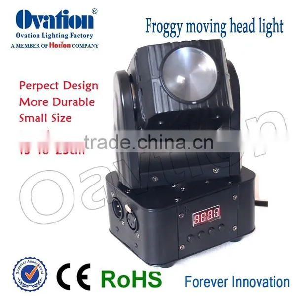 10W Small Base 4 In1RGBW Mini LED Moving Head di Stage Light From China Factory photo-3
