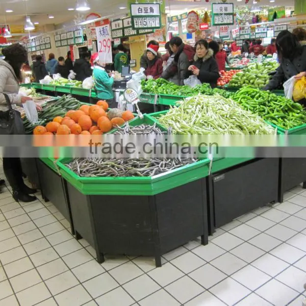APEX Custom Make Supermarket Fruit and Vegetable Display Stand