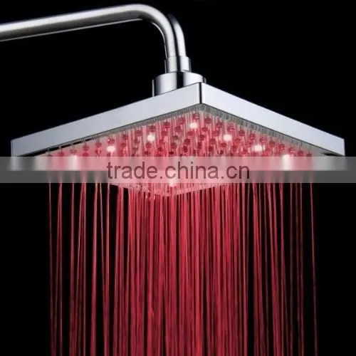 LED Overhead Rain Shower, LED Light Shower Head, Rain Shower Head Ceiling photo-3