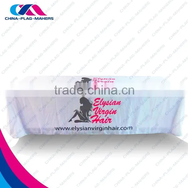 Custom Trade Show Table Cloth White photo-4