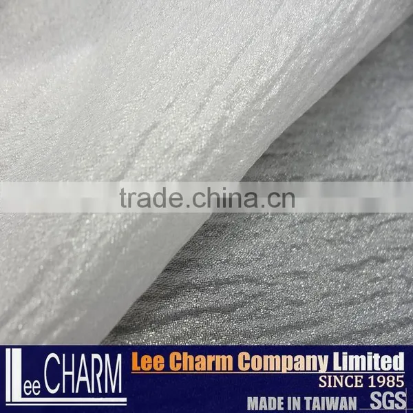 100 Polyester Moss Korean Georgette Crepe Fabric photo-4
