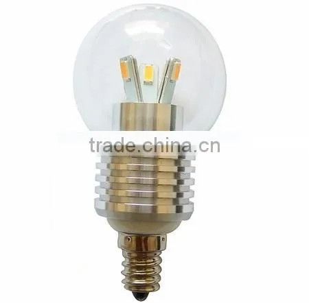 Promotional Round Shape Bulb Led Light E17 E14 Led Candle Lamp Light photo-2
