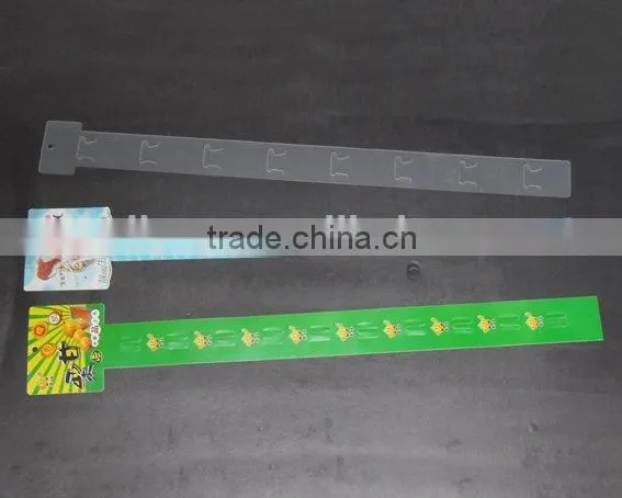Supermarket Hanging Display Hang Strip PP Plastic Display Clip Strips photo-4