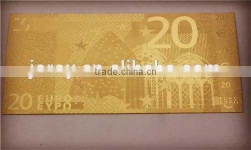 Gold Foil 24k Gold Banknotes Gift and Craft Souvenir Banknotes /collection photo-2