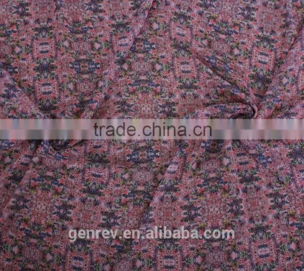 Polyester Fabruic Printed Fabric Design Digital Print Polyester Fabric Printed Chiffon Fabric photo-5