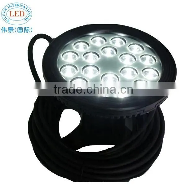 18X3W (RGB 3IN1) Remote LED Mini Light Underwater photo-3