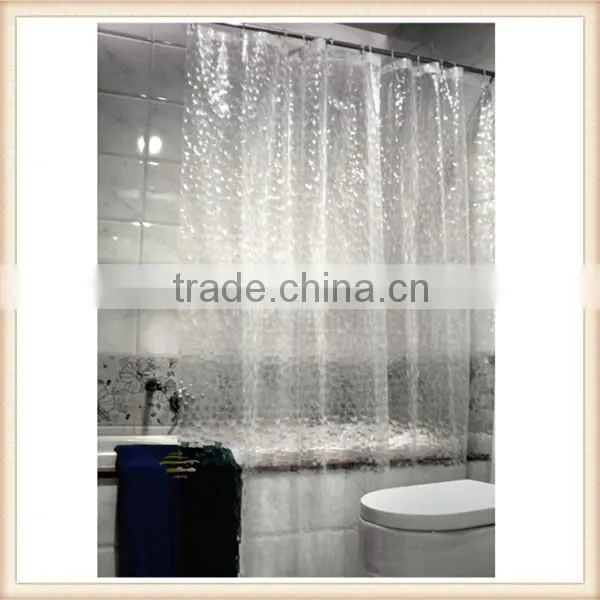 Christmas Design China Bath Set Shower Curtain