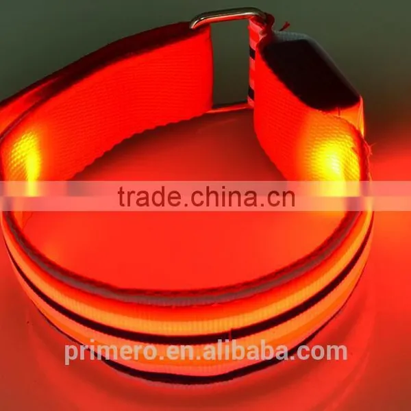 Wholesale FPC LED Flashing Reflective Webbing DIY For Bicycle Riding Sport Bangle photo-4