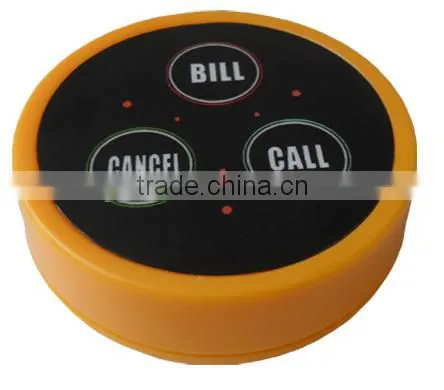 Restaurant Equipment With Led Display Screen and 3-key Table Button for Waiter Service Client photo-6
