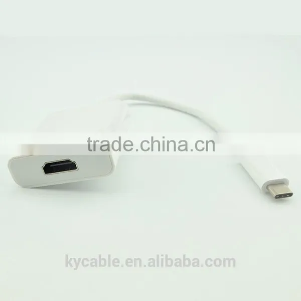 High Performance White Usb 3.1 Type c Hub With Usb Male to Hdmi Female Adapter photo-6