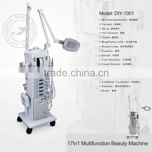Professional 17 In1 Multifunction Beauty Saon Facial Machine DIY-1001 photo-3