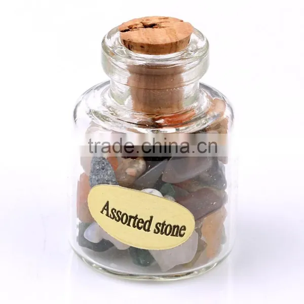 Sankrit Usui Chakra Chip Stones in Glass Bottles Quality Choice photo-5