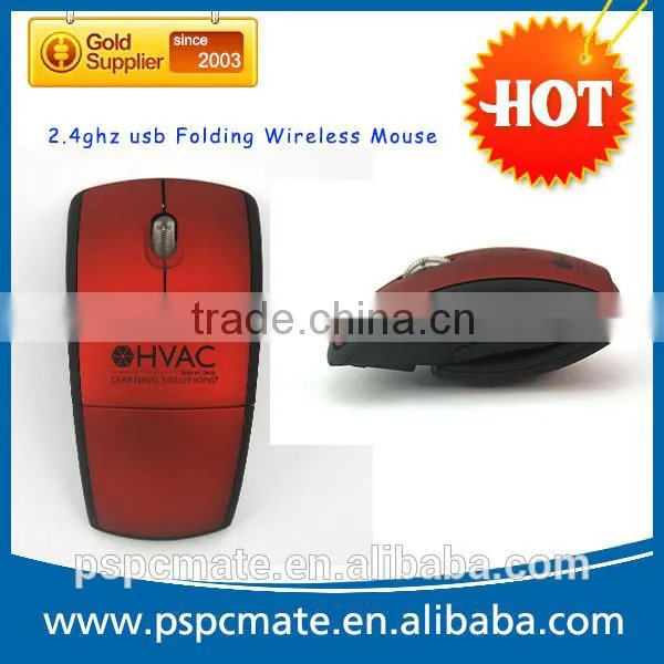 Mini 2.4GHz Wireless Arc Foldable Folding Optical Mouse Mice For Laptop PC photo-5