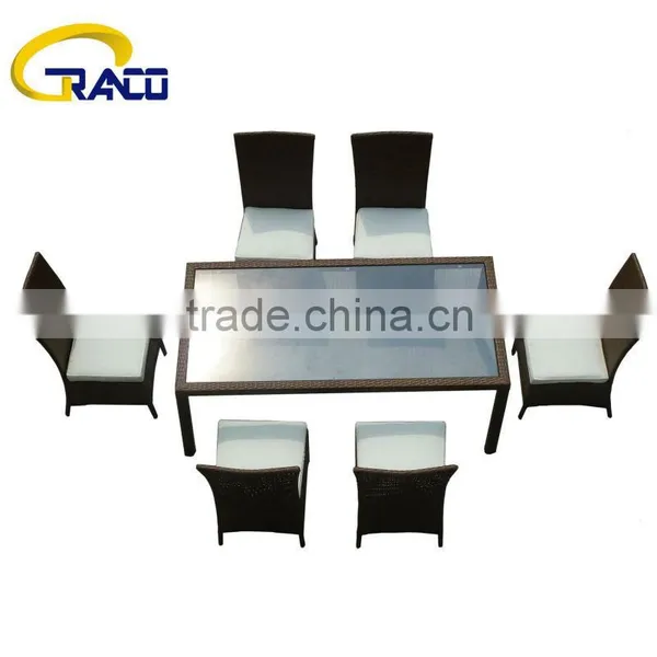 Granco KAL464 7pcs Dining Set Rattan Furniture photo-2