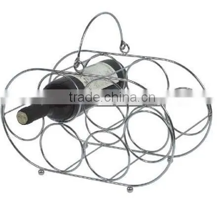 Wrought Iron Wine Racks Metal Glass and Wine Rack