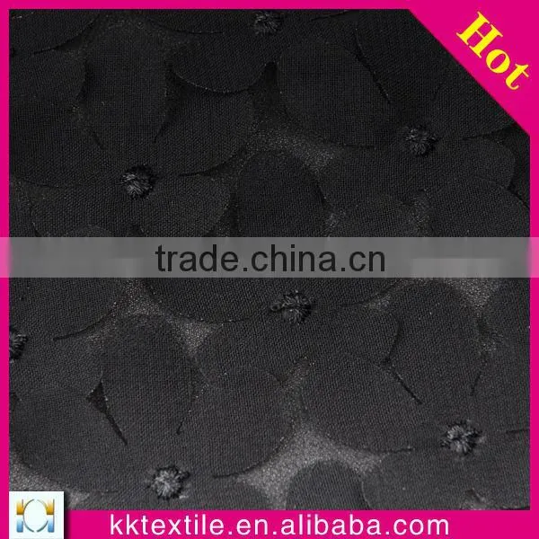 Hot Sale in Western Country Chiffon Embroidery Lace Cloth Fabric photo-4