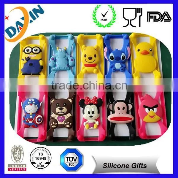 Colorful Silicone Rubber Wholesale Cell Phone Case photo-2