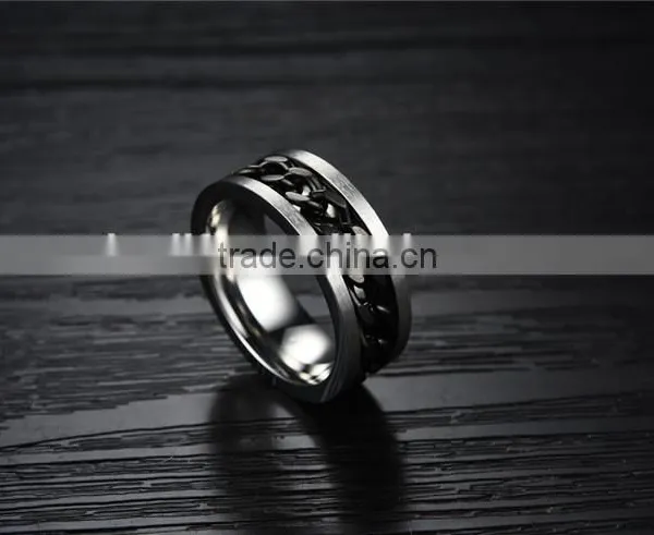 2016 New Man Accessories Stainless Steel Ring Fashionable Gay Ring Men photo-4