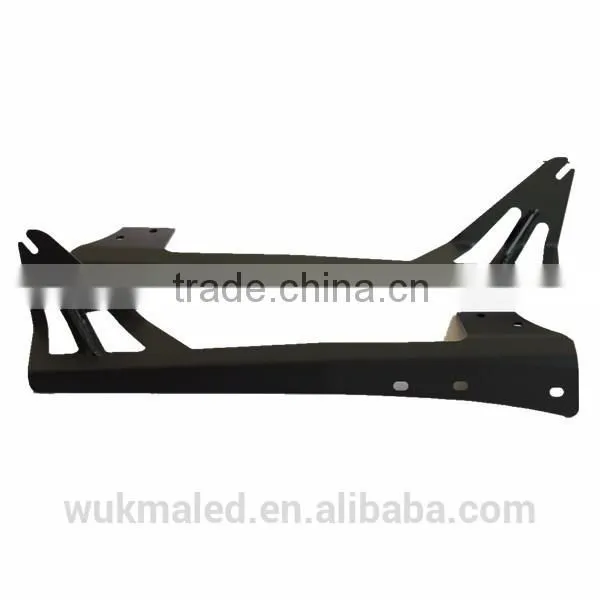 For Jeep JK Window Light Bar Bracket and Windshield Guard (steel Brackets) photo-3